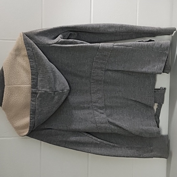 Element Wood & Thread Sherpa Hood, Heavy French Terry Sweatshirt Jacket Med - Picture 15 of 16